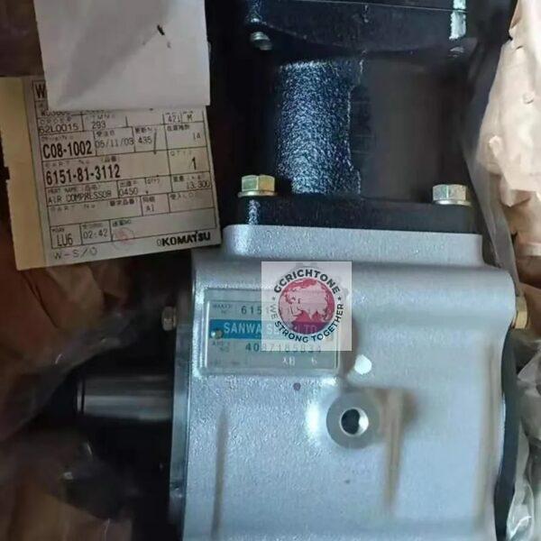 Купить! ВОЗДУШНЫЙ КОМПРЕССОР В СБОРЕ 6151-81-3112 Sa6D125 KOMATSU Купить! ВОЗДУШНЫЙ КОМПРЕССОР В СБОРЕ 6151-81-3112 Sa6D125 KOMATSU